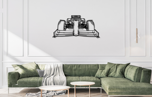 Formula 1 2022 Concept Metal Wall Art Front