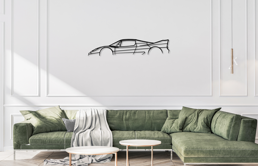 F50 Metal Wall Art Silhouette