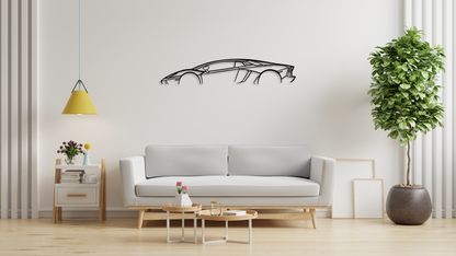 Aventador Metal Wall Art Silhouette