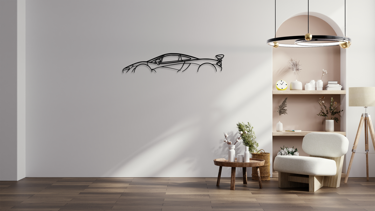 P1 Metal Wall Art Silhouette