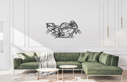 2000 RC51 Metal Wall Art Silhouette