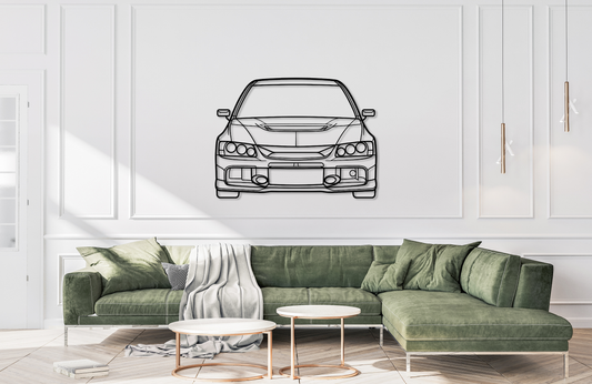 EVO 9 Metal Wall Art Front