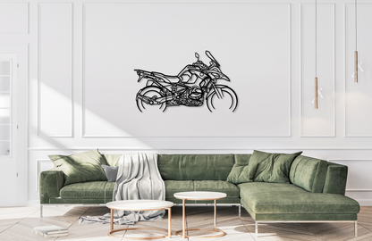 R1250 GS Adventure Metal Wall Art Silhouette