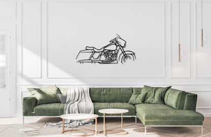 Street Glide Metal Wall Art Silhouette