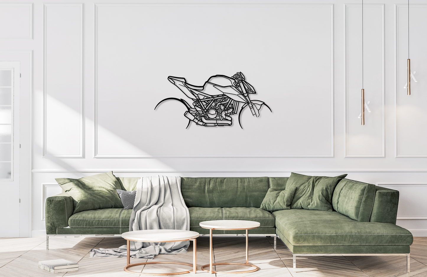 Super Duke R 1290 Metal Wall Art Silhouette