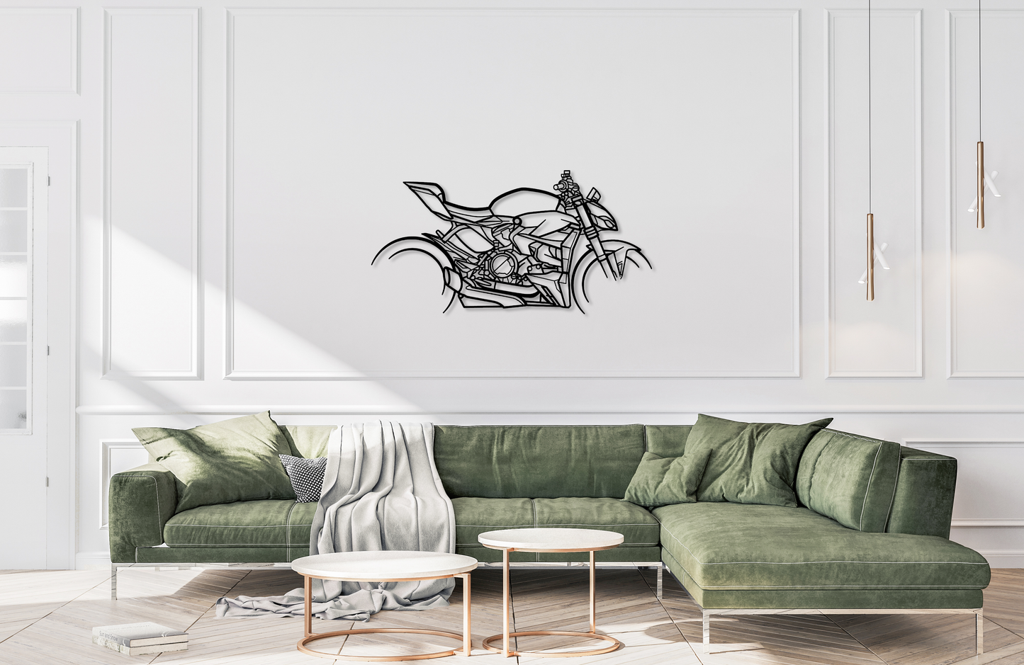 2023 Streetfighter V2 Metal Wall Art Silhouette