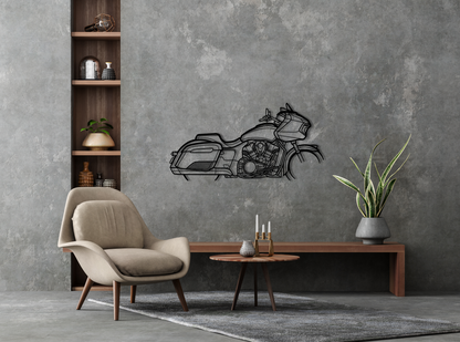 Dark Horse Metal Wall Art Silhouette