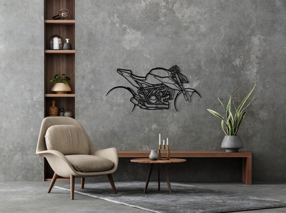 Super Duke R 1290 Metal Wall Art Silhouette