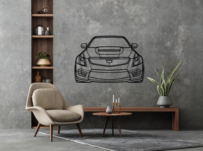 ATS-V Metal Wall Art Front